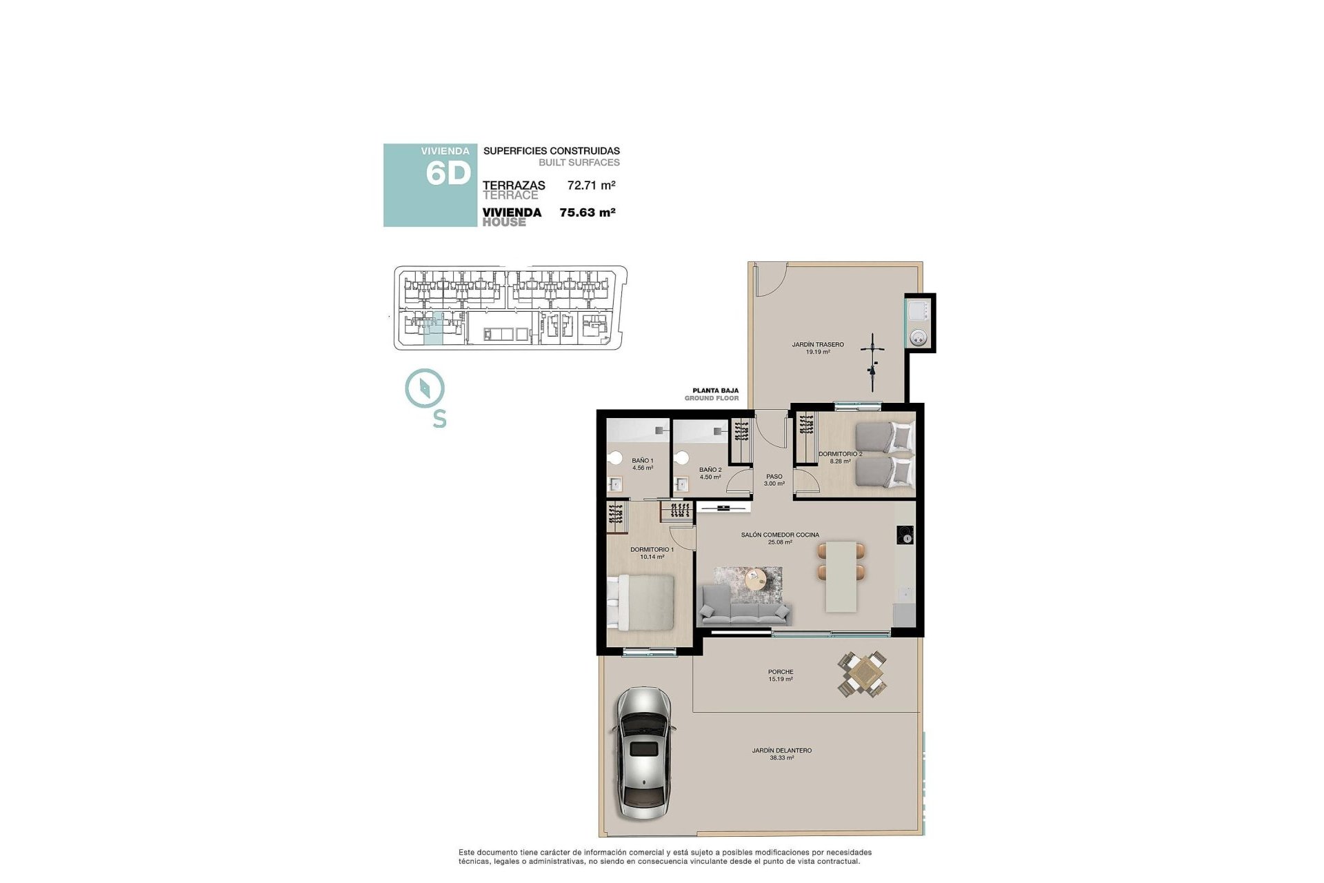 New Build - Bungalow -
Pilar de la Horadada - Torre De La Horadada