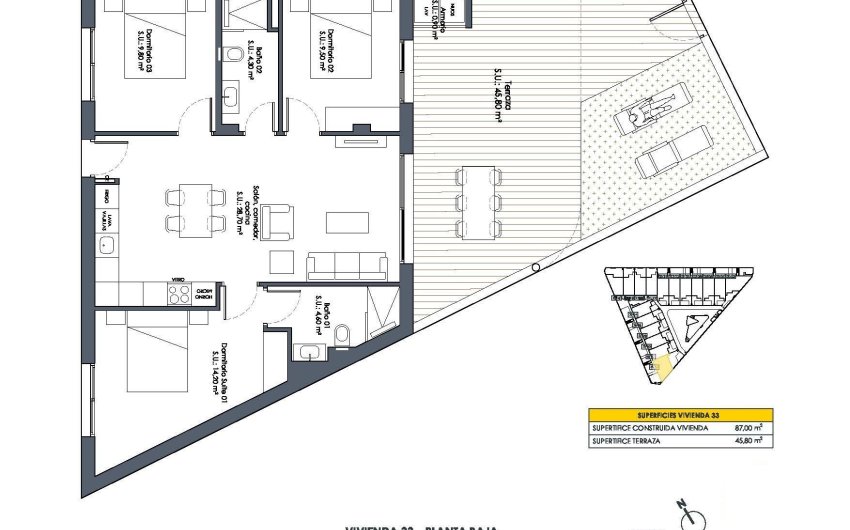 New Build - Bungalow -
San Fulgencio - Pueblo