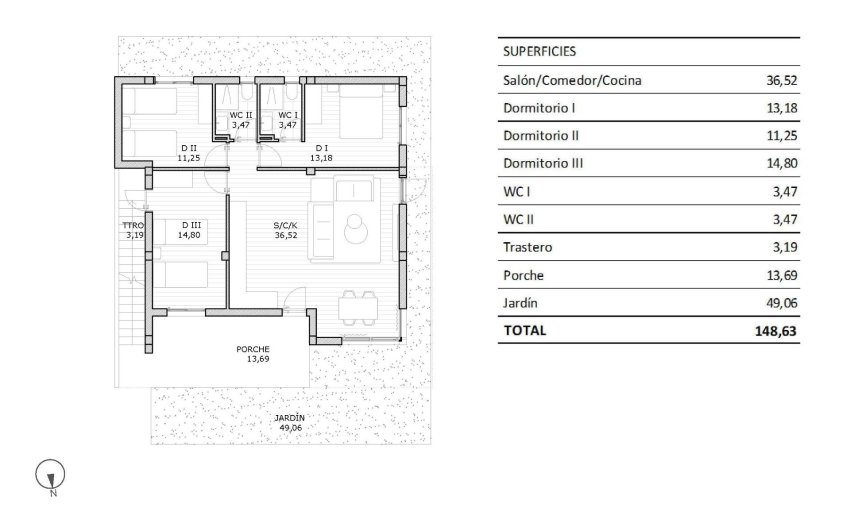 New Build - Bungalow -
San Miguel de Salinas - Pueblo