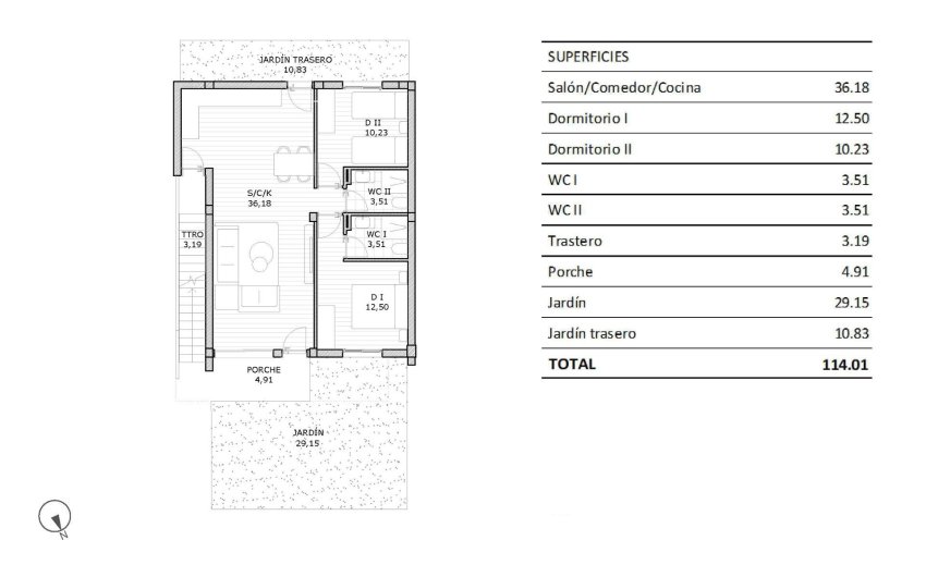 New Build - Bungalow -
San Miguel de Salinas - Pueblo