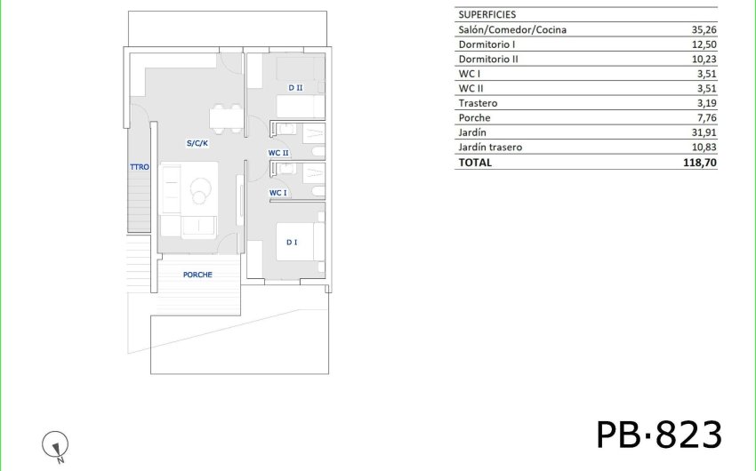 New Build - Bungalow -
San Miguel de Salinas - Pueblo