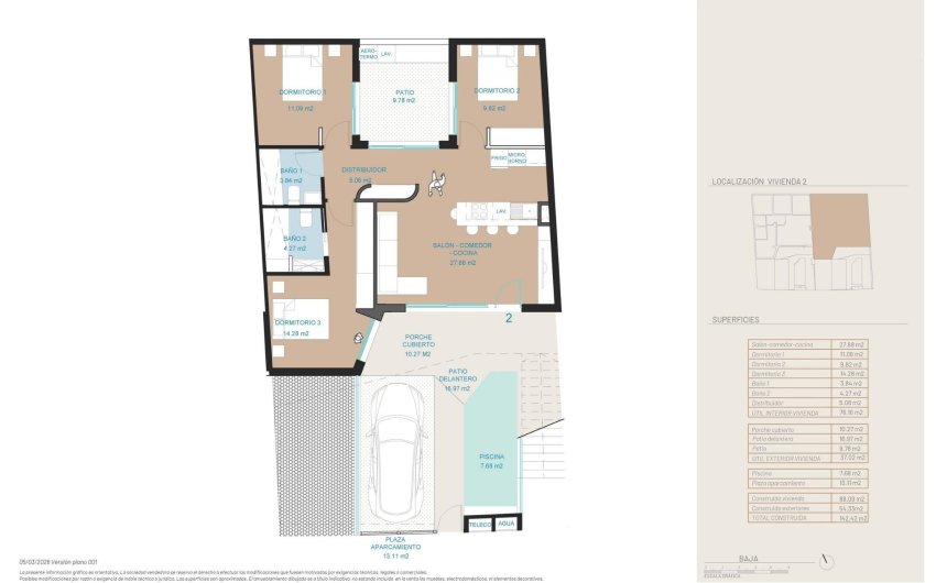 New Build - Bungalow -
San Pedro del Pinatar - Pueblo
