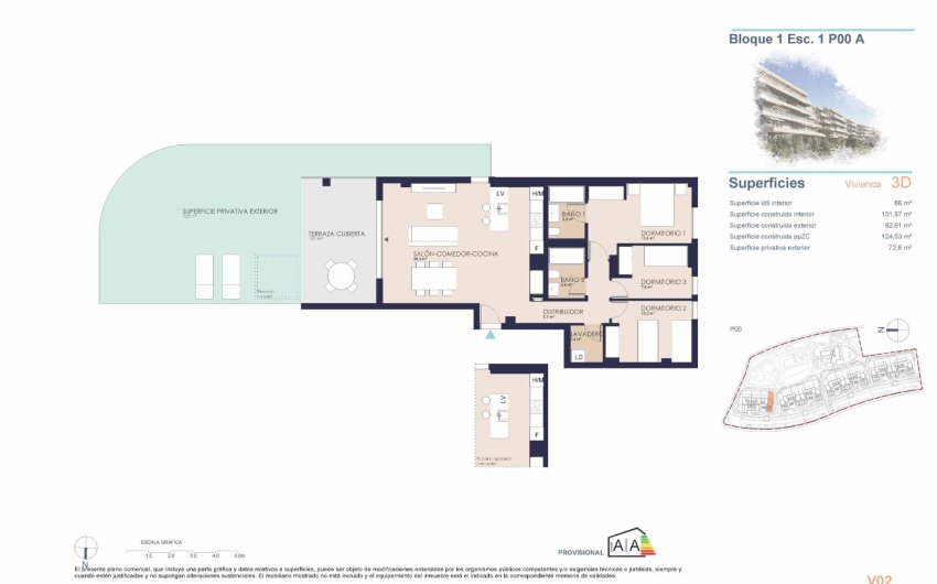 New Build - Ground floor apartment -
Denia - Playa de La Almadraba