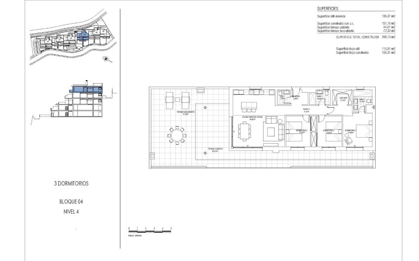 New Build - Penthouse -
Casares - Finca Cortesín