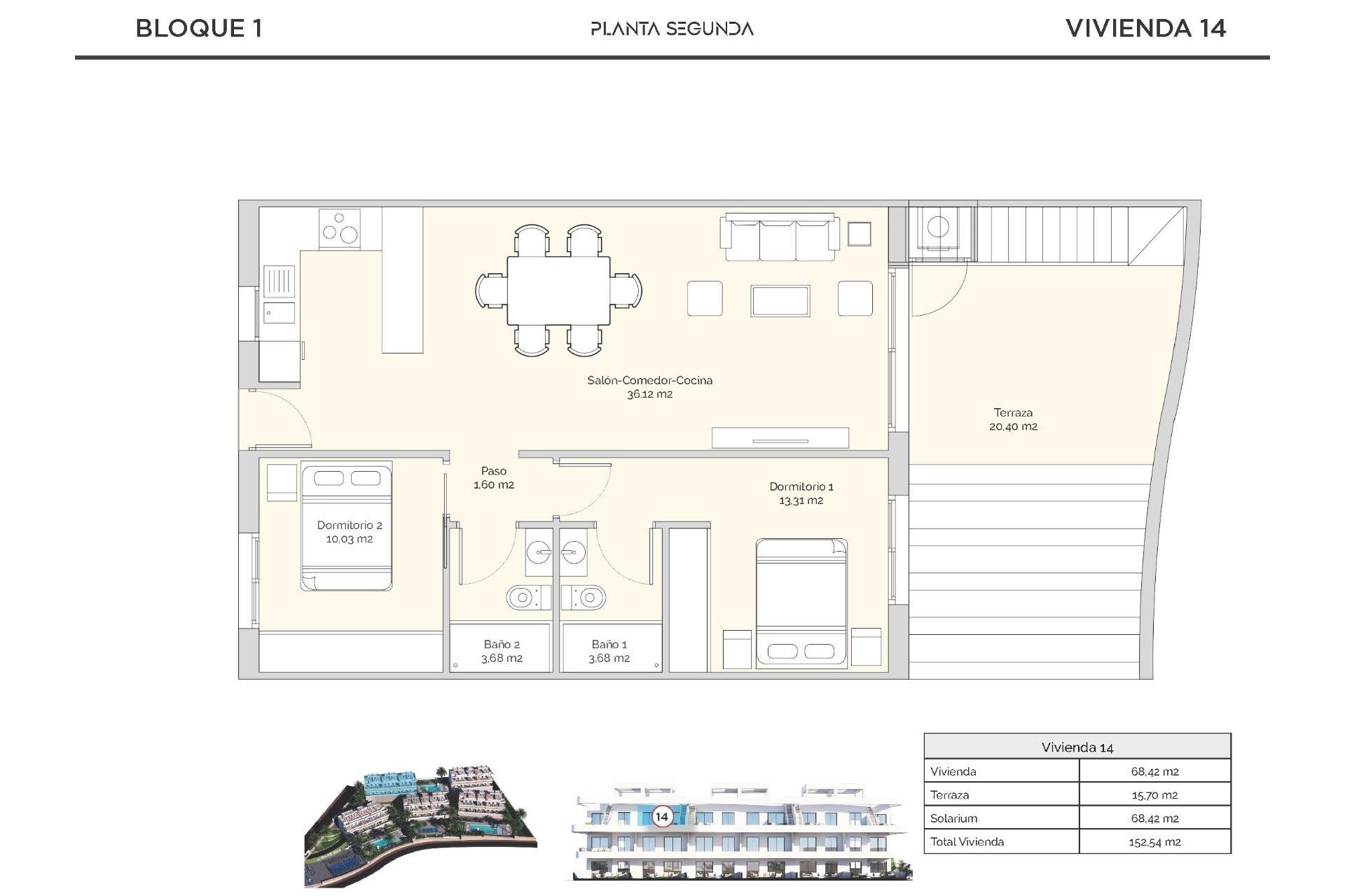 New Build - Penthouse -
Finestrat - Puig Campana Golf