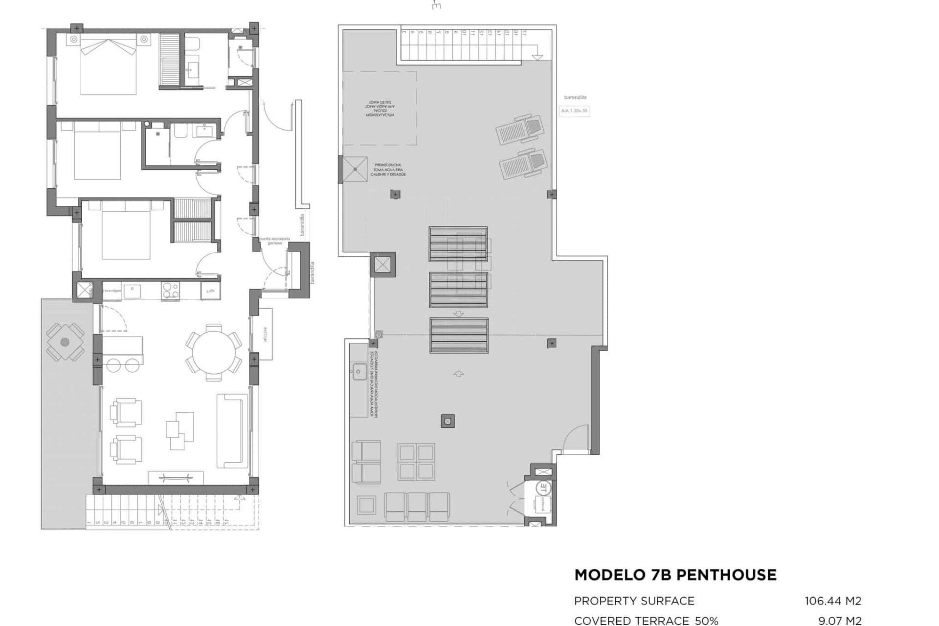 New Build - Penthouse -
Los Alcazares - Parque Diana
