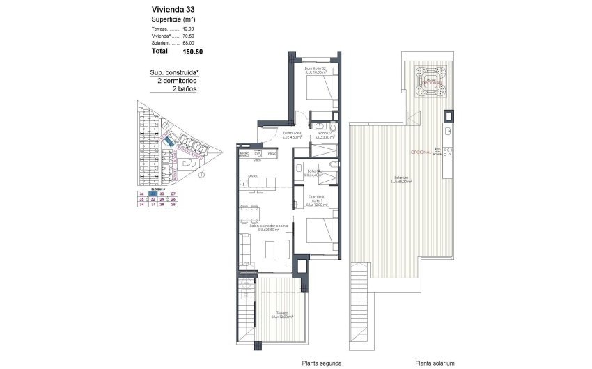 New Build - Penthouse -
Los Alcazares - Serena Golf