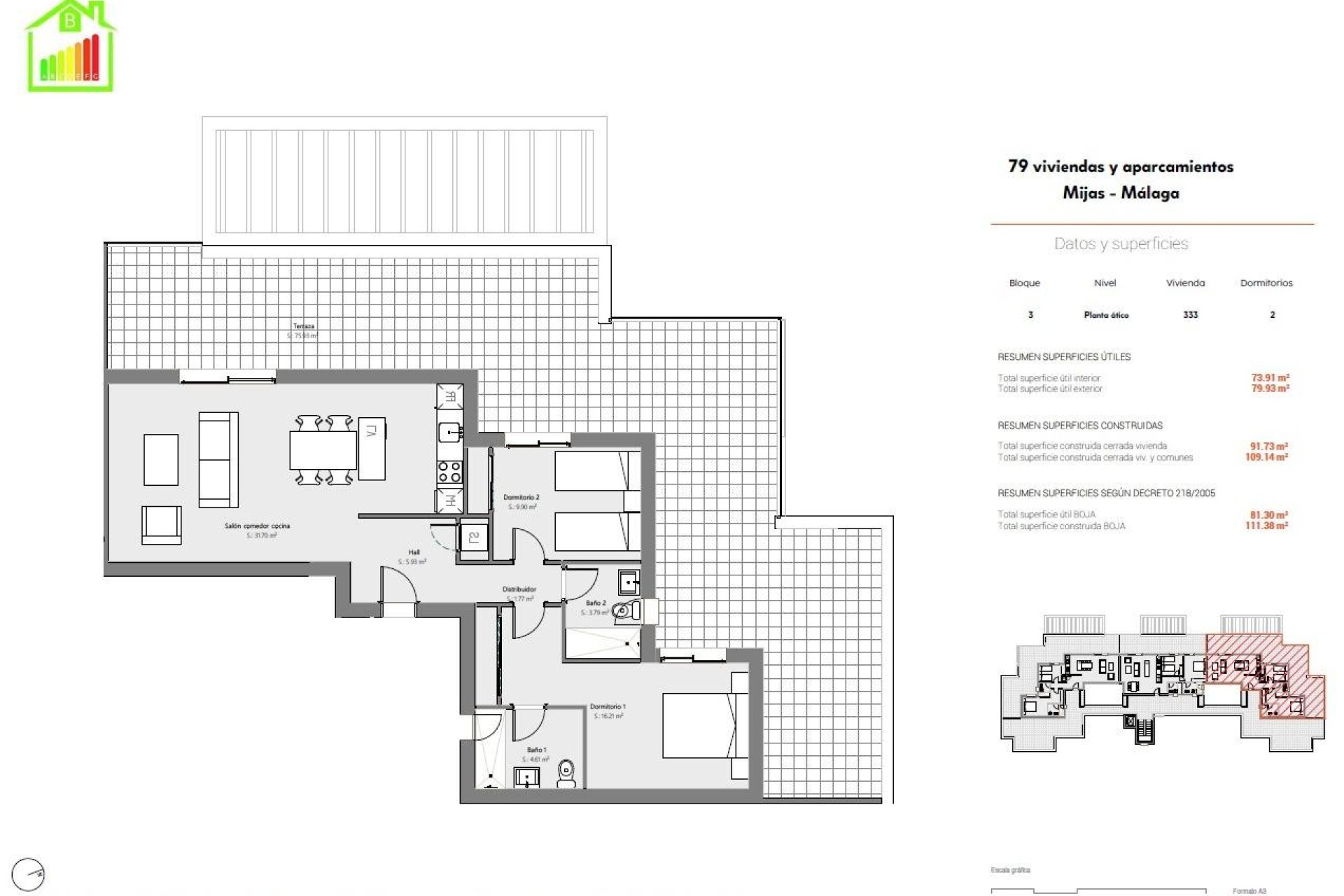 New Build - Penthouse -
Mijas - Lagar Martell