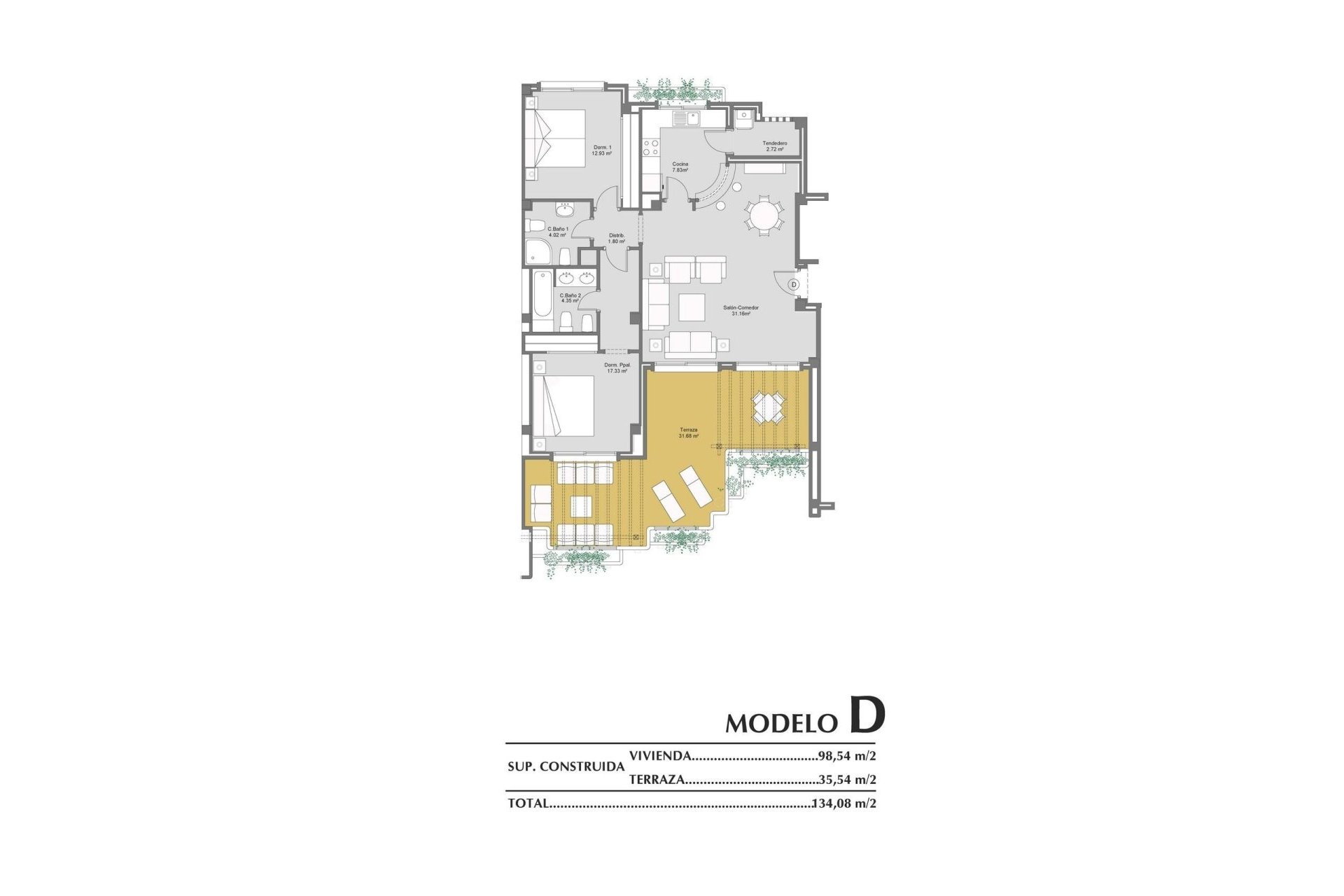 New Build - Penthouse -
Orihuela Costa - Lomas de Campoamor
