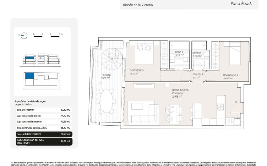 New Build - Penthouse -
rincon de la victoria - Torre de Benagalbón