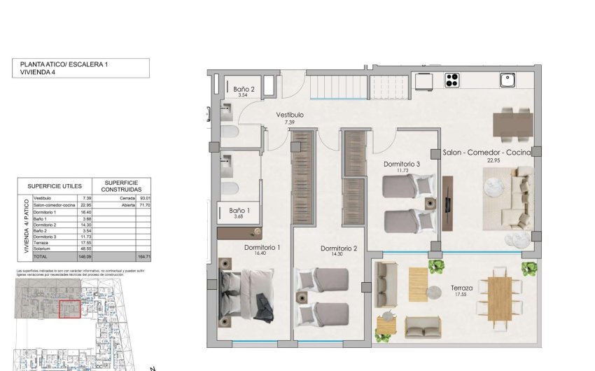 New Build - Penthouse -
Santa Pola - Estacion de autobuses