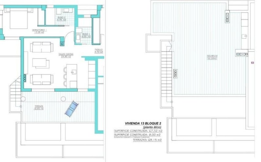 New Build - Penthouse -
Torre Pacheco - Santa Rosalia Lake And Life Resort