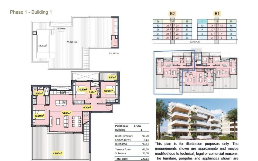 New Build - Penthouse -
Torre Pacheco - Santa Rosalia Lake And Life Resort