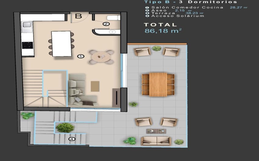 New Build - Penthouse -
Torrevieja - Centro