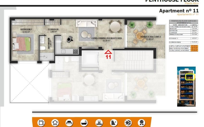 New Build - Penthouse -
Torrevieja - Playa del Acequión