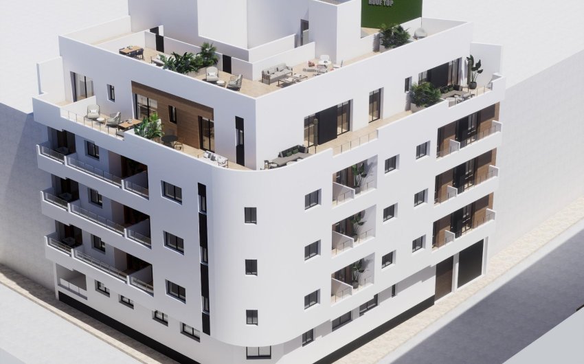 New Build - Penthouse -
Torrevieja - pueblo