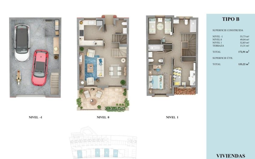 New Build - Town House -
Almuñecar - Torrecuevas