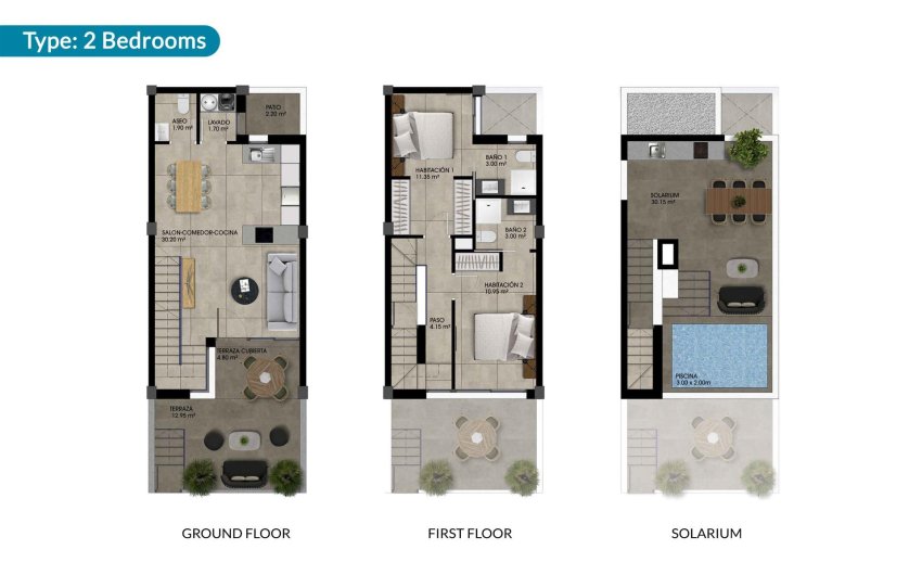 New Build - Town House -
Dolores - Sector 2