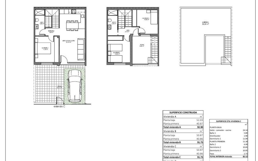 New Build - Town House -
Pilar de la Horadada - Barrio los Segundas