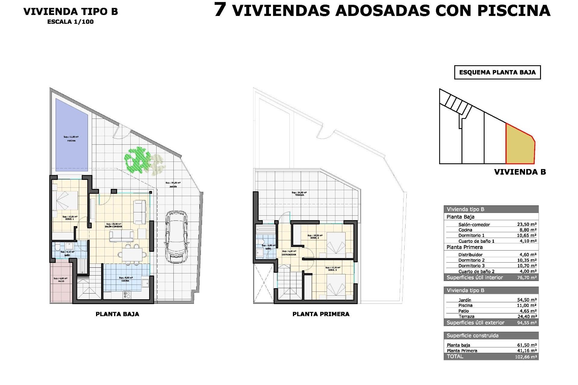 New Build - Town House -
Pilar de la Horadada - pueblo