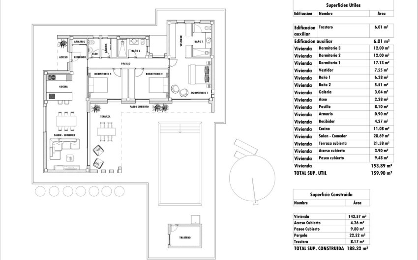 New Build - Villa -
Aspe - Poligono 19