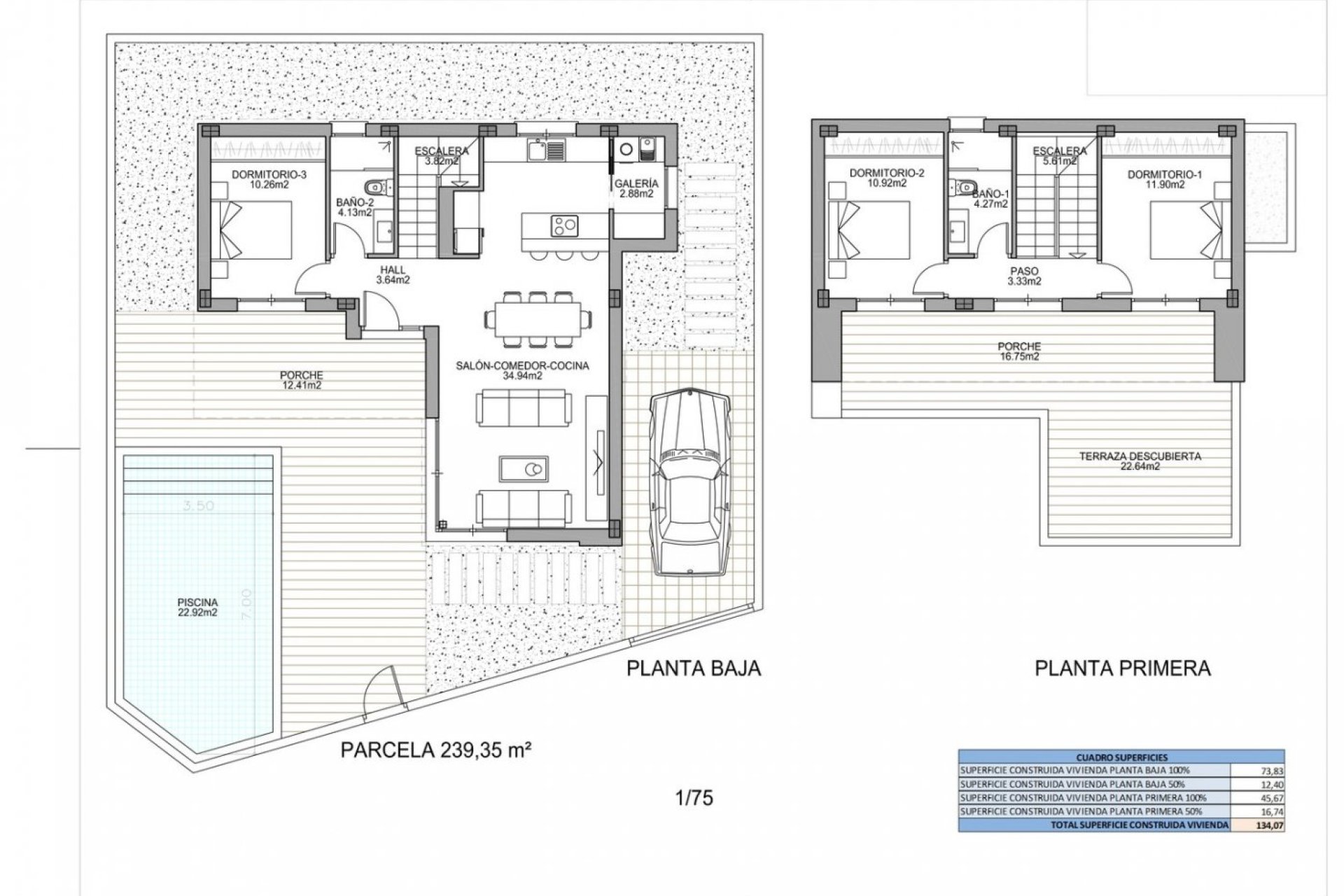 New Build - Villa -
Benijofar - Polideportivo