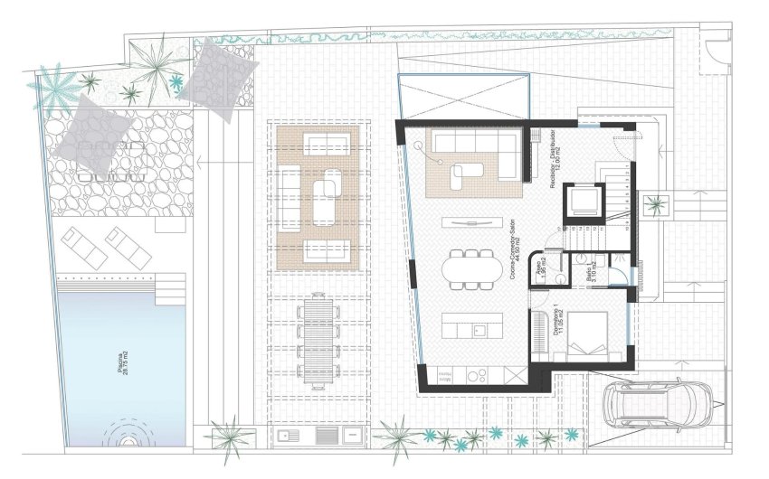 New Build - Villa -
Cabo de Palos - Cala Flores
