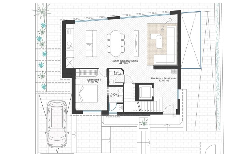 New Build - Villa -
Cabo de Palos - Cala Flores
