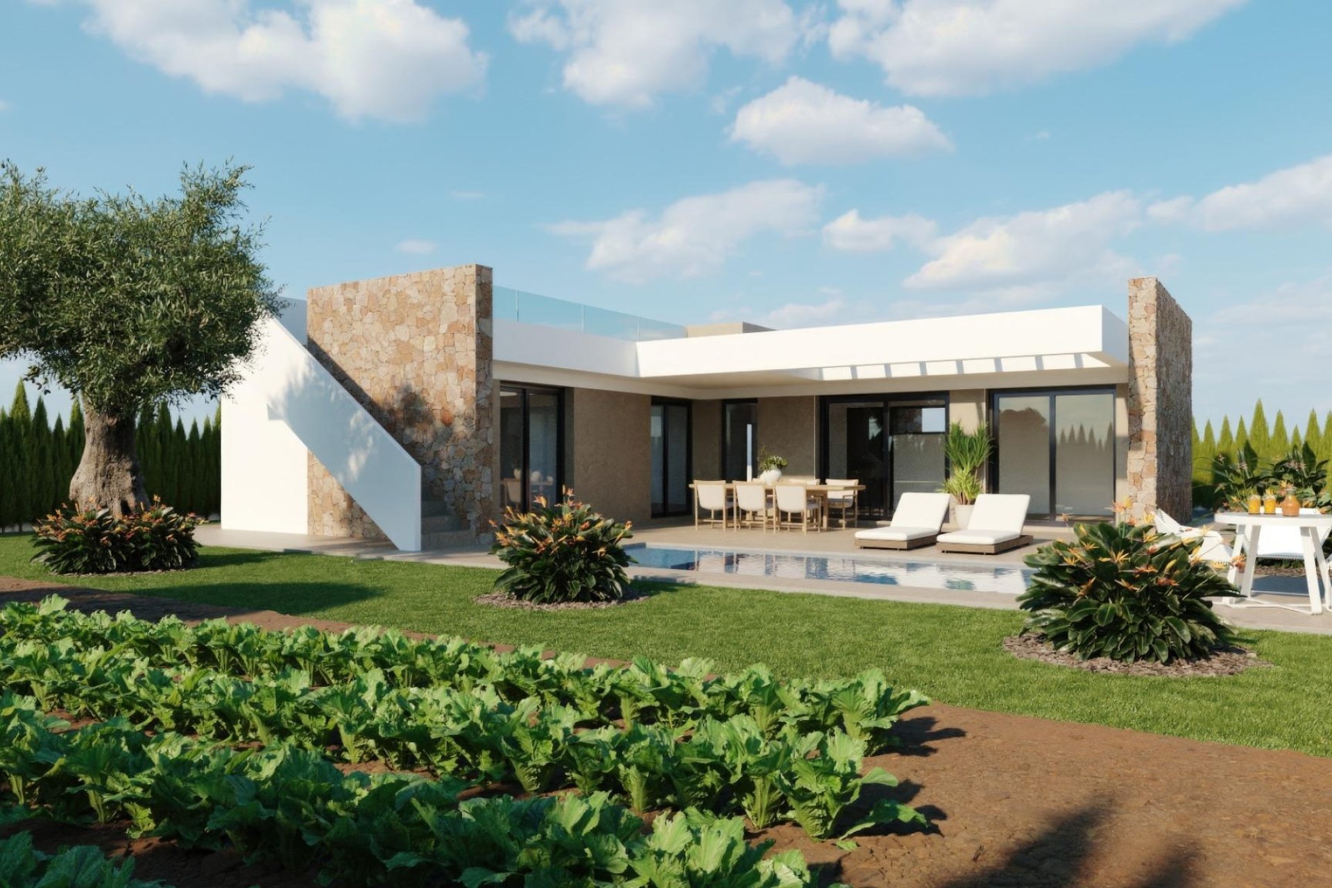 New Build - Villa -
Fuente Álamo - Hacienda del Alamo