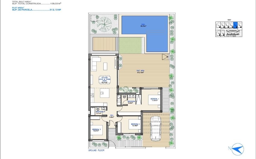 New Build - Villa -
Los Alcazares - Serena Golf