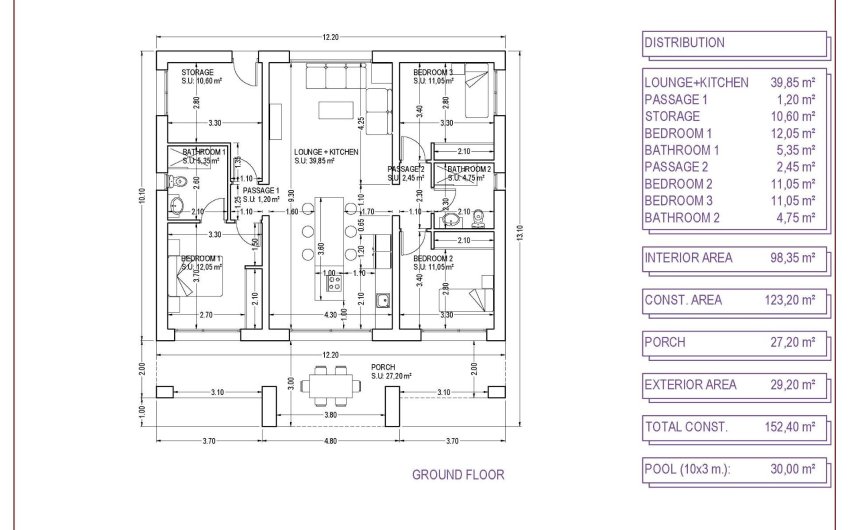 New Build - Villa -
Pinoso - Lel