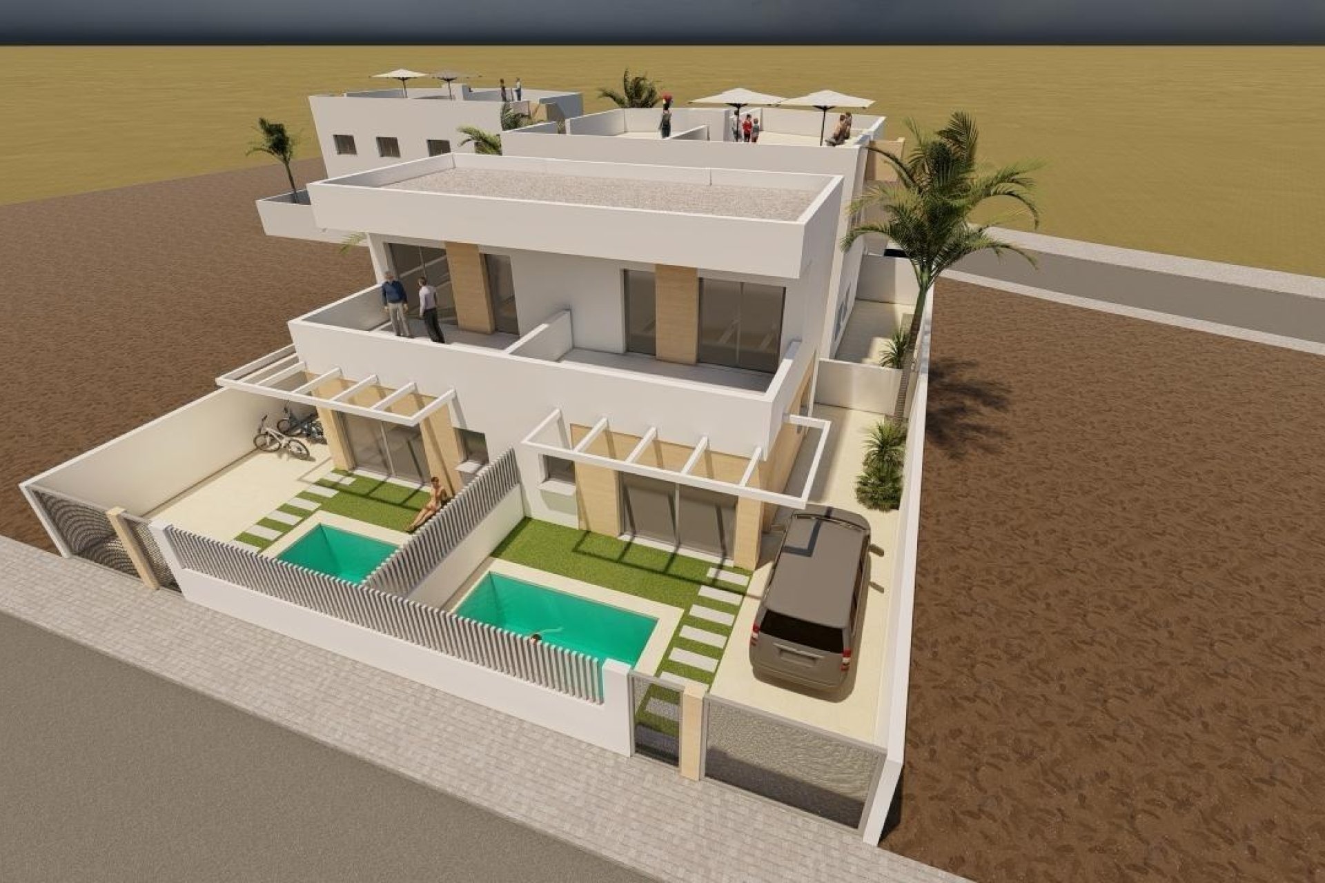 New Build - Villa -
Puerto de Mazarron - Mar De Plata