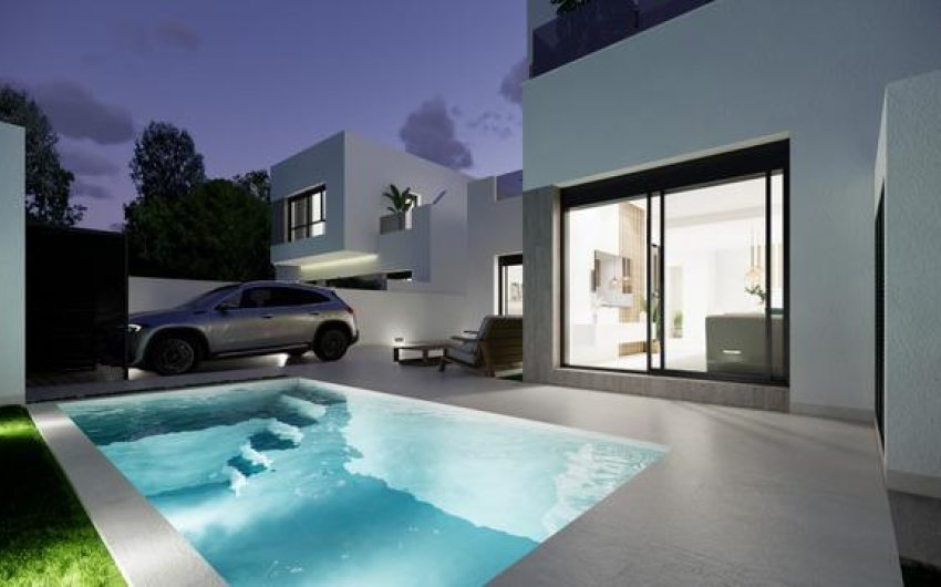 New Build - Villa -
San Fulgencio - Polideportivo