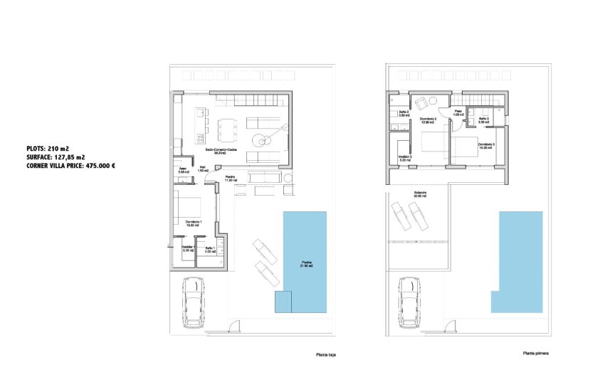 New Build - Villa -
San Javier - Parque de los leones