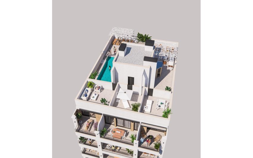 Nieuwbouw Woningen - Apartamento -
Torrevieja - Playa del Cura