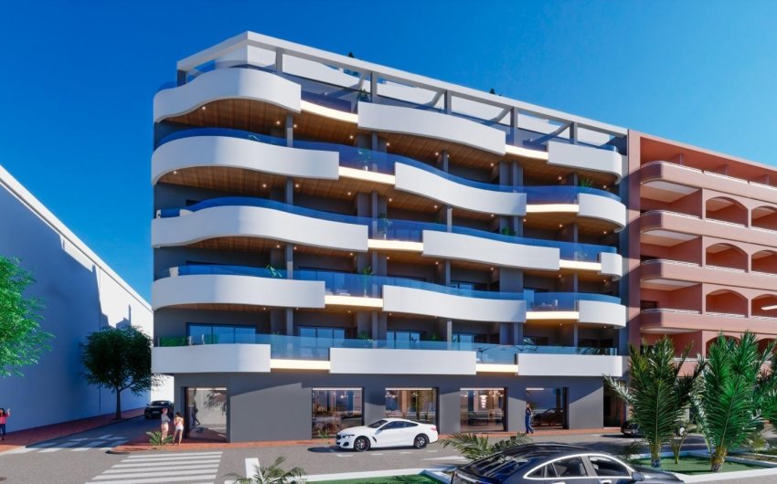 Nieuwbouw Woningen - Apartamento -
Torrevieja - Playa del Cura