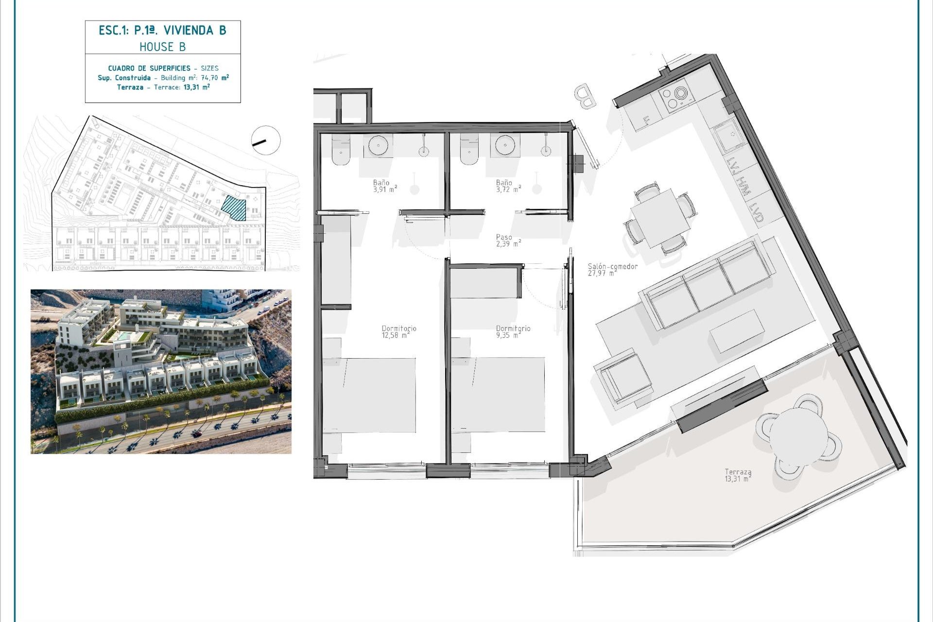 Nieuwbouw Woningen - Apartment -
Aguilas - Playa del Hornillo