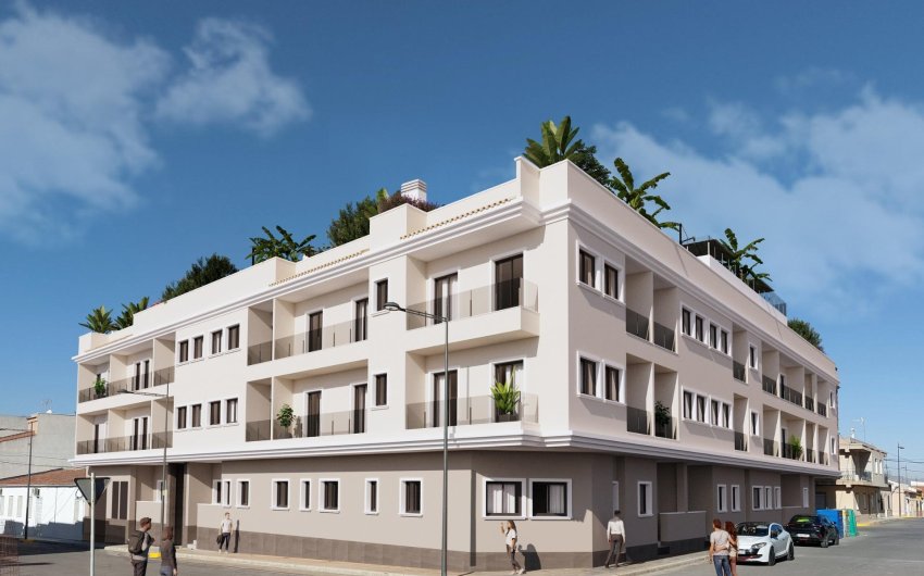 Nieuwbouw Woningen - Apartment -
Algorfa - Pueblo