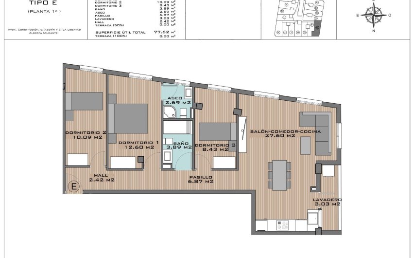 Nieuwbouw Woningen - Apartment -
Algorfa - Pueblo