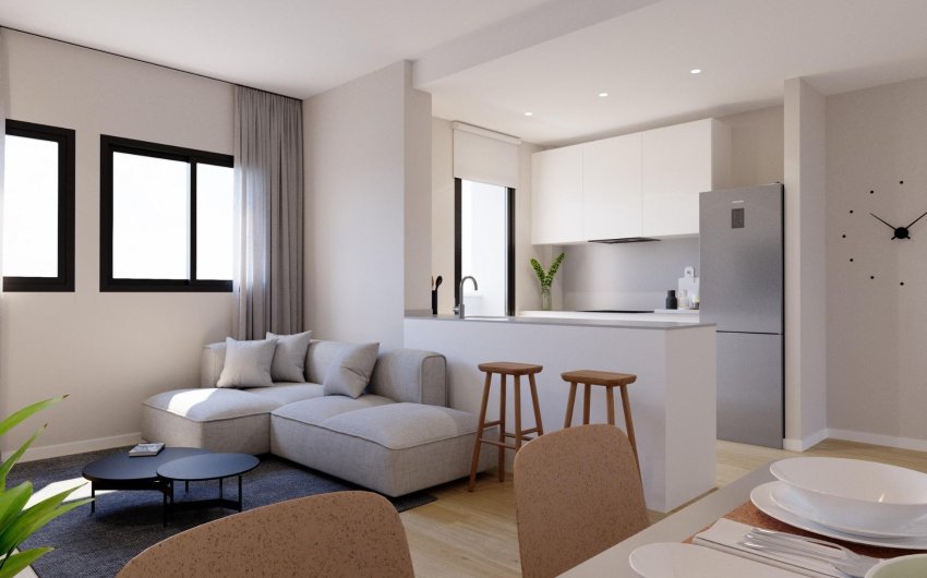 Nieuwbouw Woningen - Apartment -
Algorfa - Pueblo