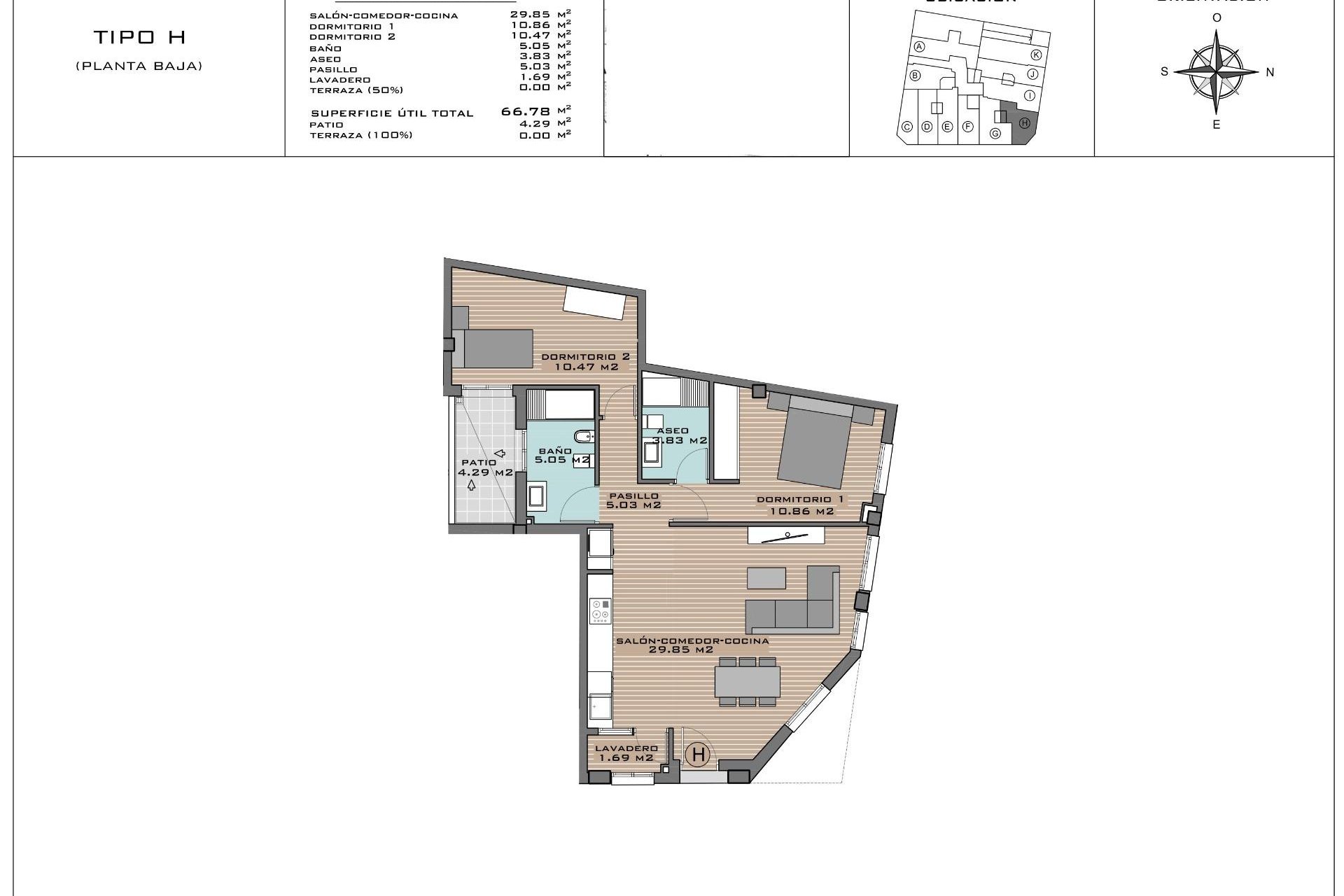 Nieuwbouw Woningen - Apartment -
Algorfa - Pueblo