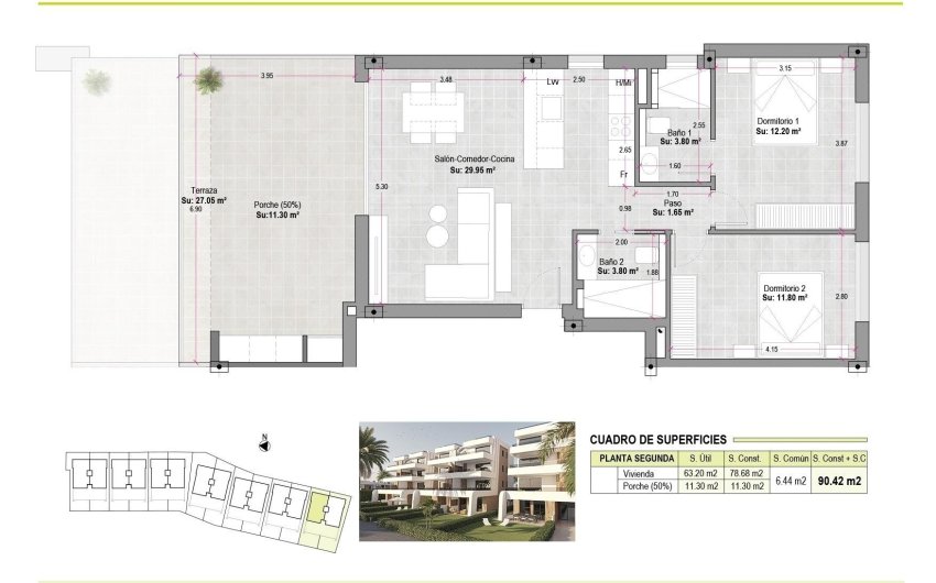 Nieuwbouw Woningen - Apartment -
Alhama De Murcia - Condado De Alhama