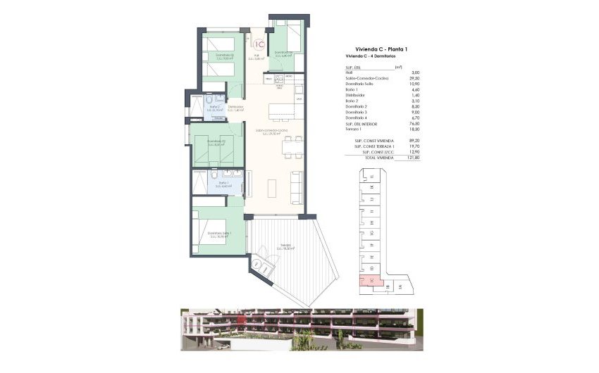 Nieuwbouw Woningen - Apartment -
Benijofar - Pueblo