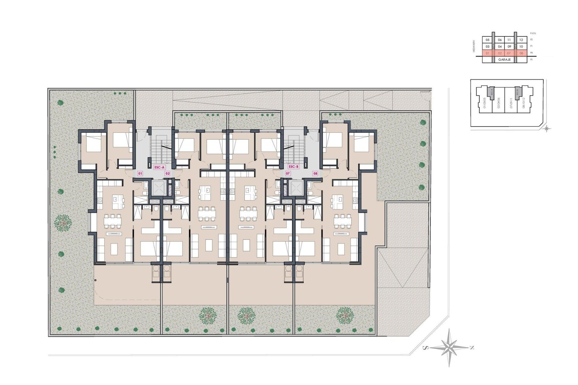 Nieuwbouw Woningen - Apartment -
Benijofar