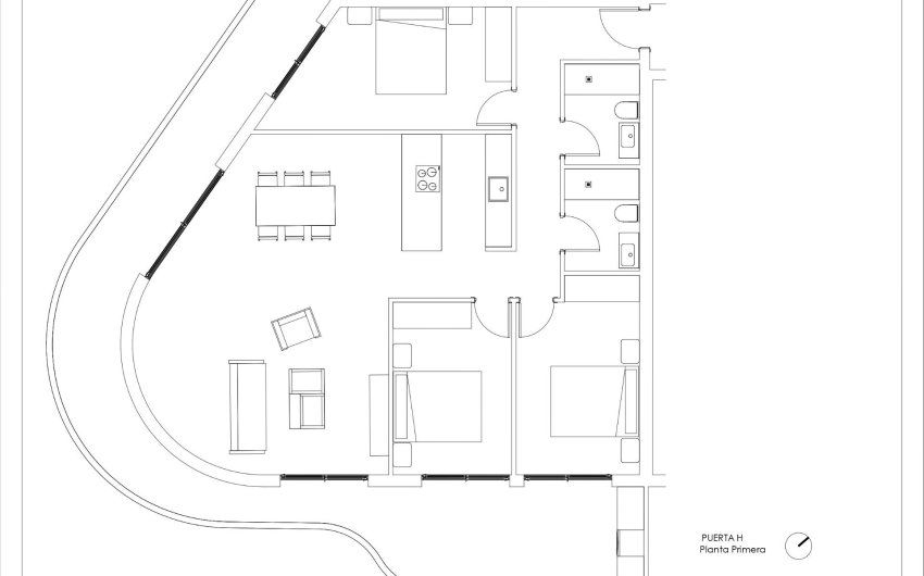 Nieuwbouw Woningen - Apartment -
Calpe - Arenal Bol