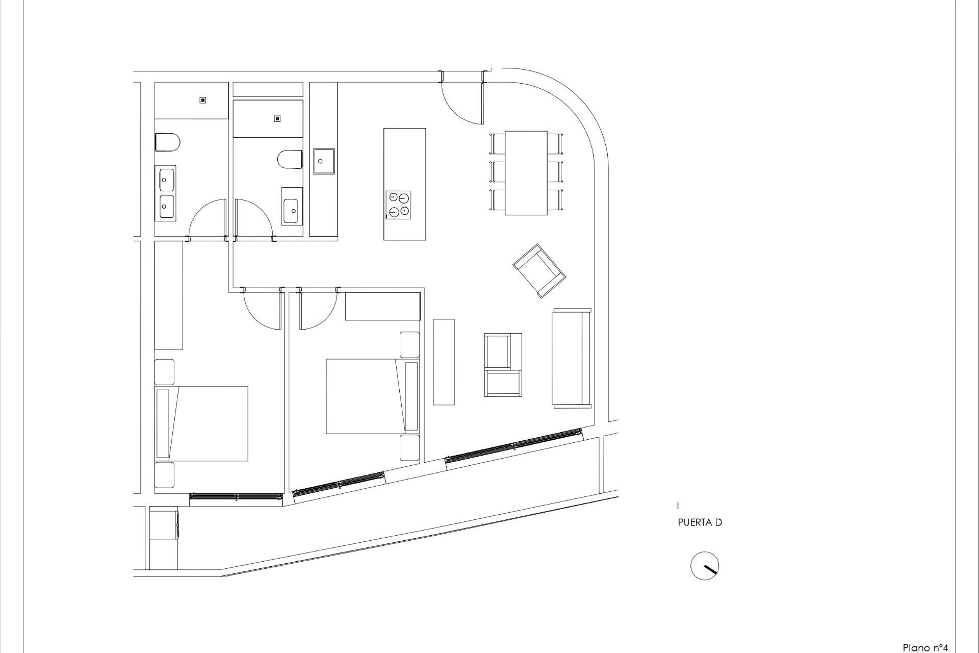 Nieuwbouw Woningen - Apartment -
Calpe - Arenal Bol