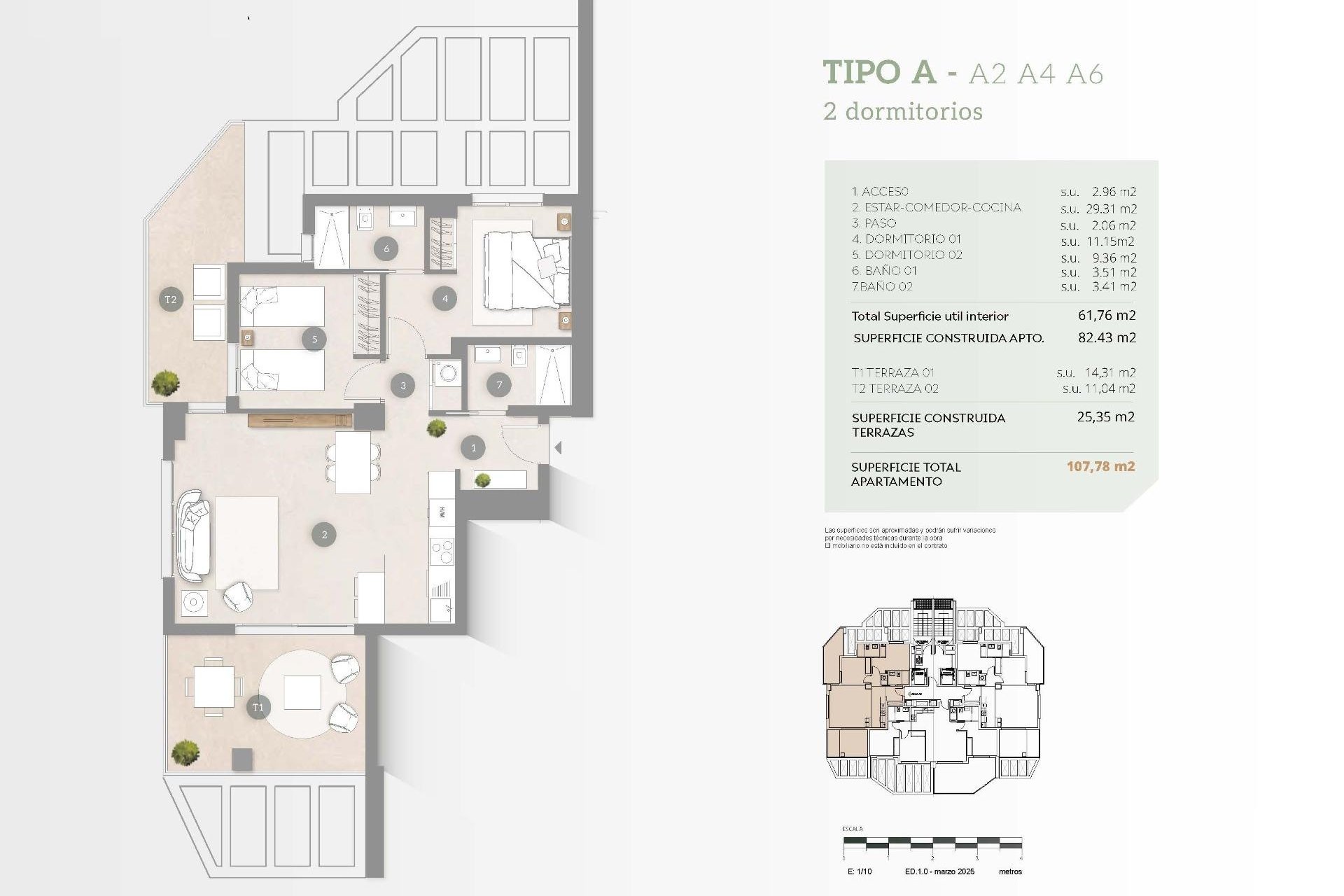 Nieuwbouw Woningen - Apartment -
Calpe - Playa Arenal