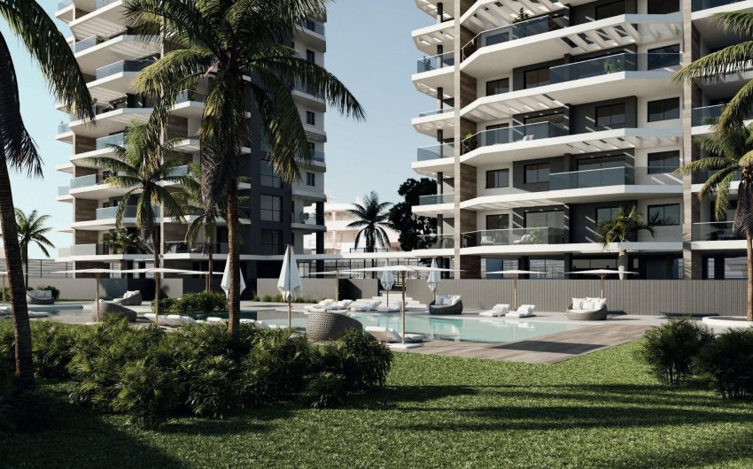 Nieuwbouw Woningen - Apartment -
Calpe - Playa Cantal Roig