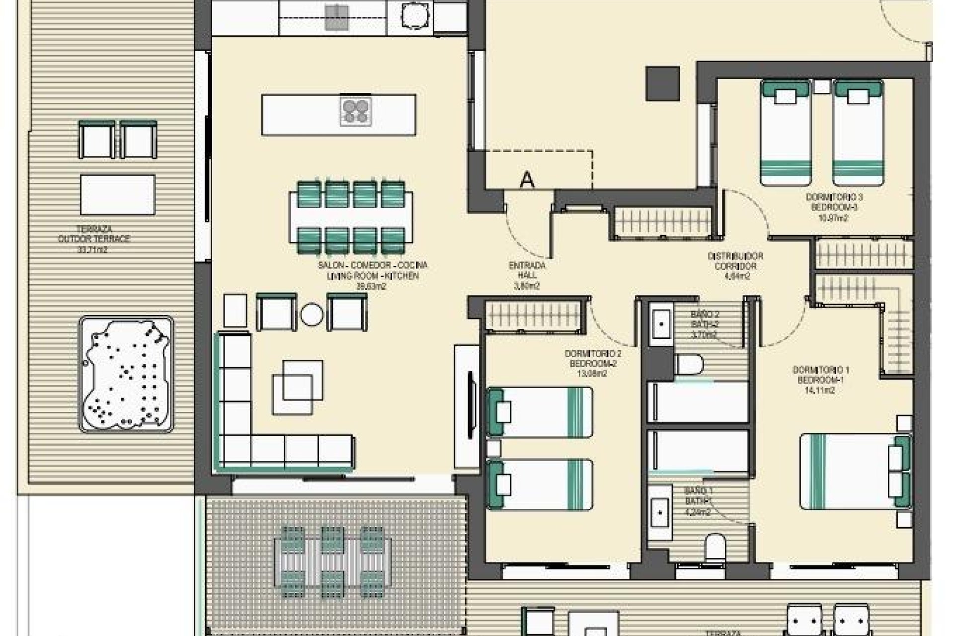 Nieuwbouw Woningen - Apartment -
Casares - Buenas Noches