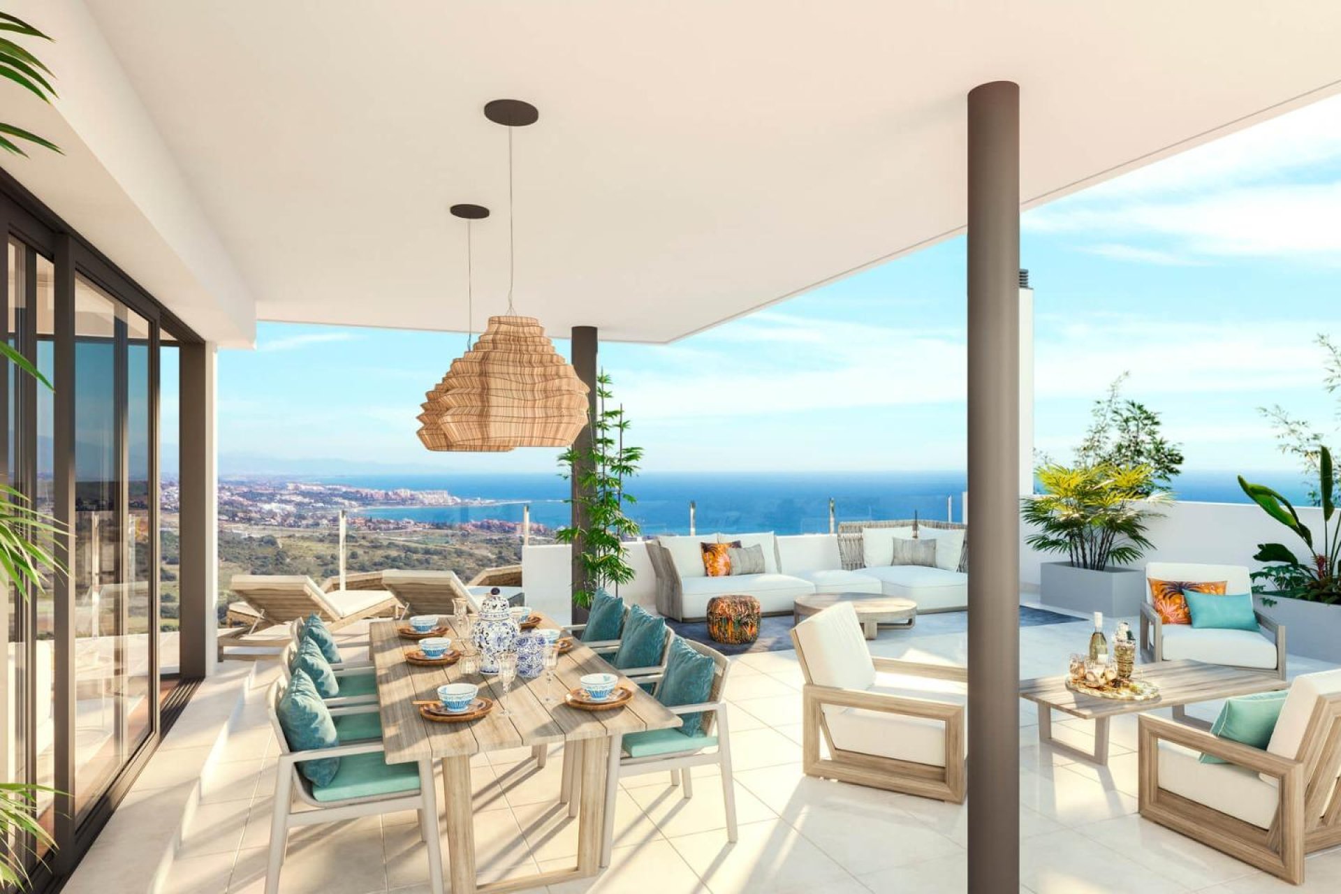 Nieuwbouw Woningen - Apartment -
Casares - Finca Cortesín